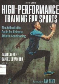 High Performance Training For Sports