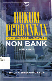 Hukum Perbankan Dan Lembaga Pembiayaan Non Bank