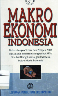 Makro Ekonomi Indonesia