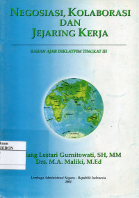 Negosiasi,Kolaborasi Dan Jejaring Kerja