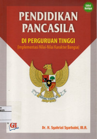 Pendidikan Pancasila Di Perguruan Tinggi