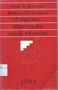 Pengantar Matematika Untuk Ekonomi