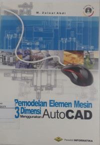 Image of Pemodelan Elemen Mesin 3 Dimensi Menggunakan Auto Cad